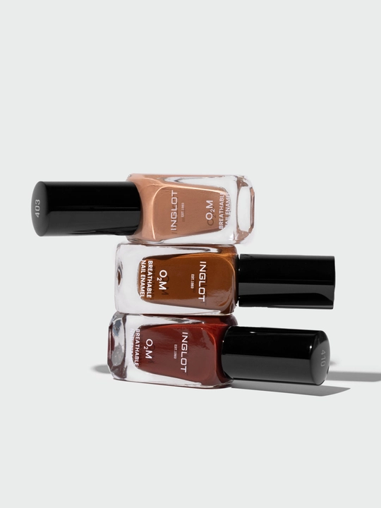 Лак для ногтей эмаль O2M BREATHABLE NAIL ENAMEL, 11 мл
