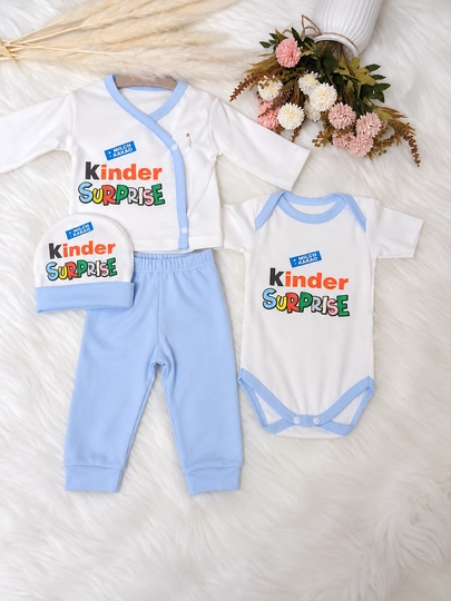 Детская одежда, Gentio KIDS Baby, вязаный комплект для малыша, мягкая удобная, уютная, уют - 