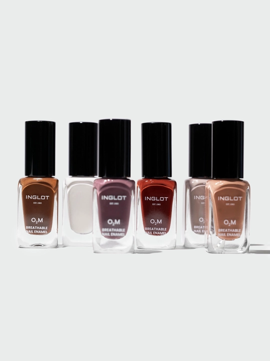 Лак для ногтей эмаль O2M BREATHABLE NAIL ENAMEL, 11 мл