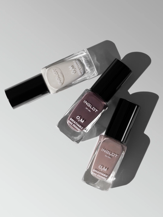 Лак для ногтей эмаль O2M BREATHABLE NAIL ENAMEL, 11 мл
