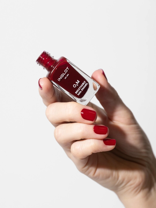 Лак для ногтей эмаль O2M BREATHABLE NAIL ENAMEL, 11 мл
