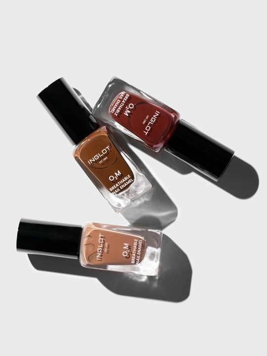 Лак для ногтей эмаль O2M BREATHABLE NAIL ENAMEL, 11 мл