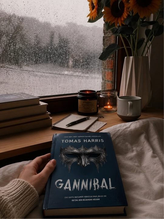 Tomas Harris «Gannibal», o‘zbek tilidagi psixologik kriminal triller kitobi