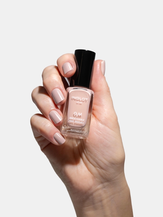Лак для ногтей эмаль O2M BREATHABLE NAIL ENAMEL, 11 мл