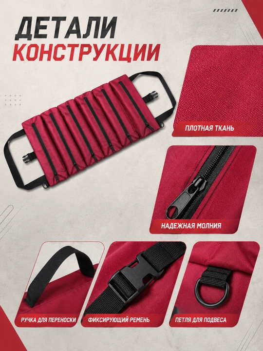 Avtomobil va uy uchun asboblar sumkasi-skrutka + qo'lqop sovg'aga