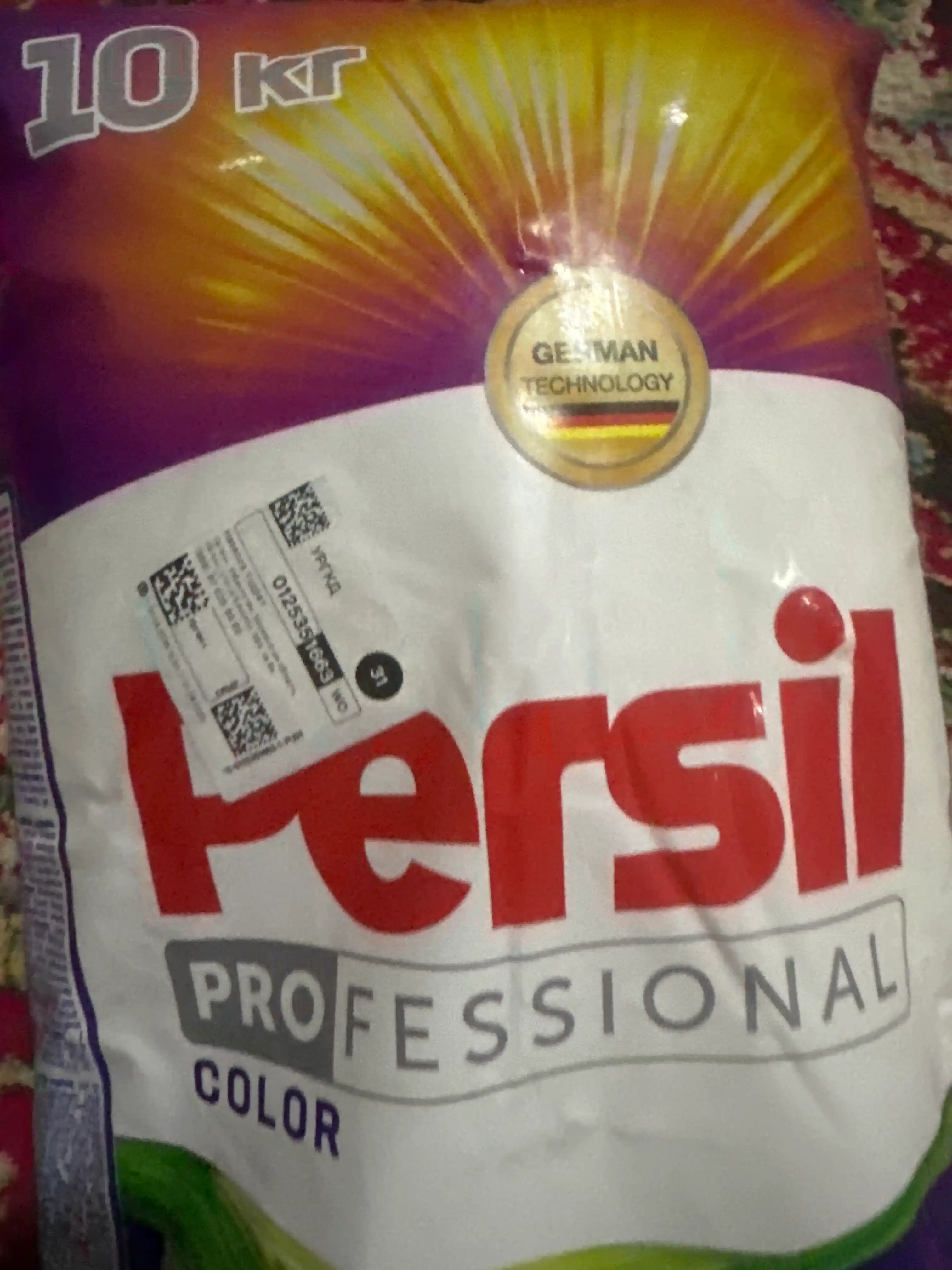 Kir yuvish kukuni Persil Professional Color, 10 kg