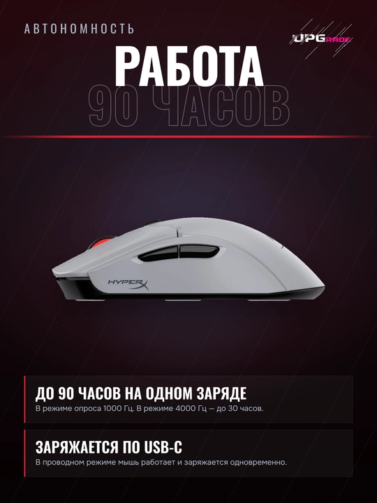 O'yin sichqonchasi HyperX Pulsefire Haste 2 Pro