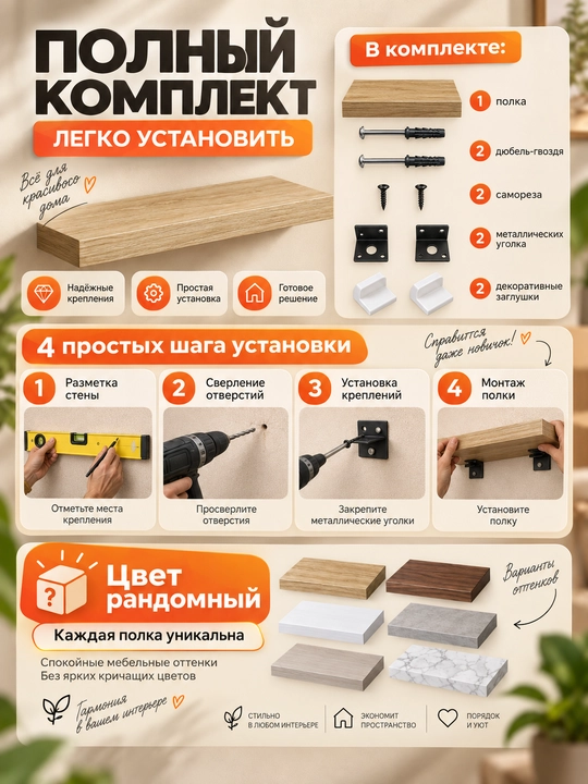 Aqlli kolonkalar va router uchun devoriy javon, texnika uchun modem-ixcham javon