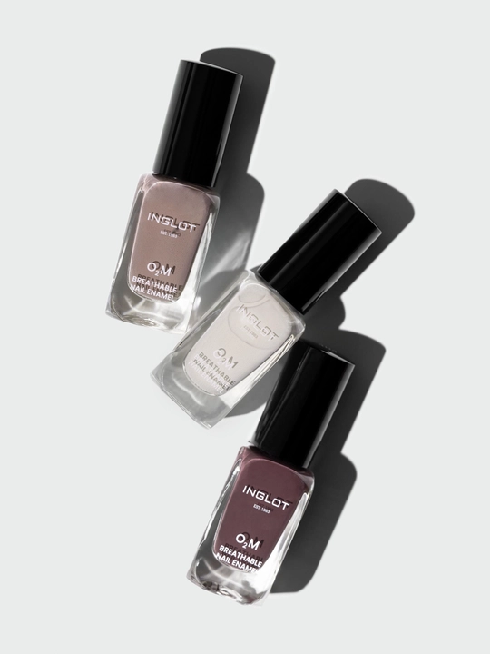 Лак для ногтей эмаль O2M BREATHABLE NAIL ENAMEL, 11 мл