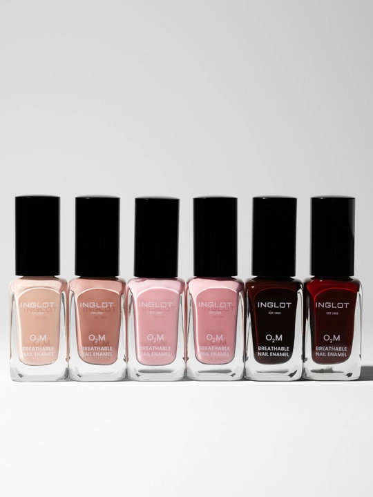 Лак для ногтей эмаль O2M BREATHABLE NAIL ENAMEL, 11 мл