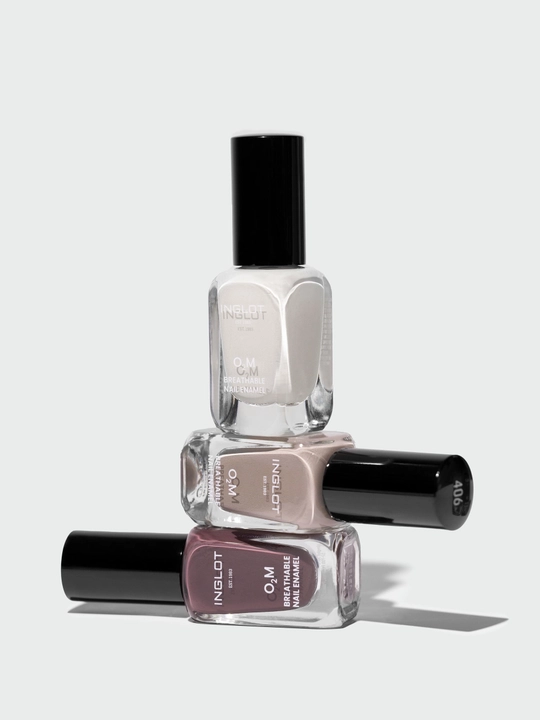 Лак для ногтей эмаль O2M BREATHABLE NAIL ENAMEL, 11 мл