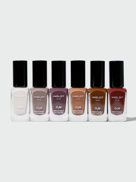 Лак для ногтей эмаль O2M BREATHABLE NAIL ENAMEL, 11 мл