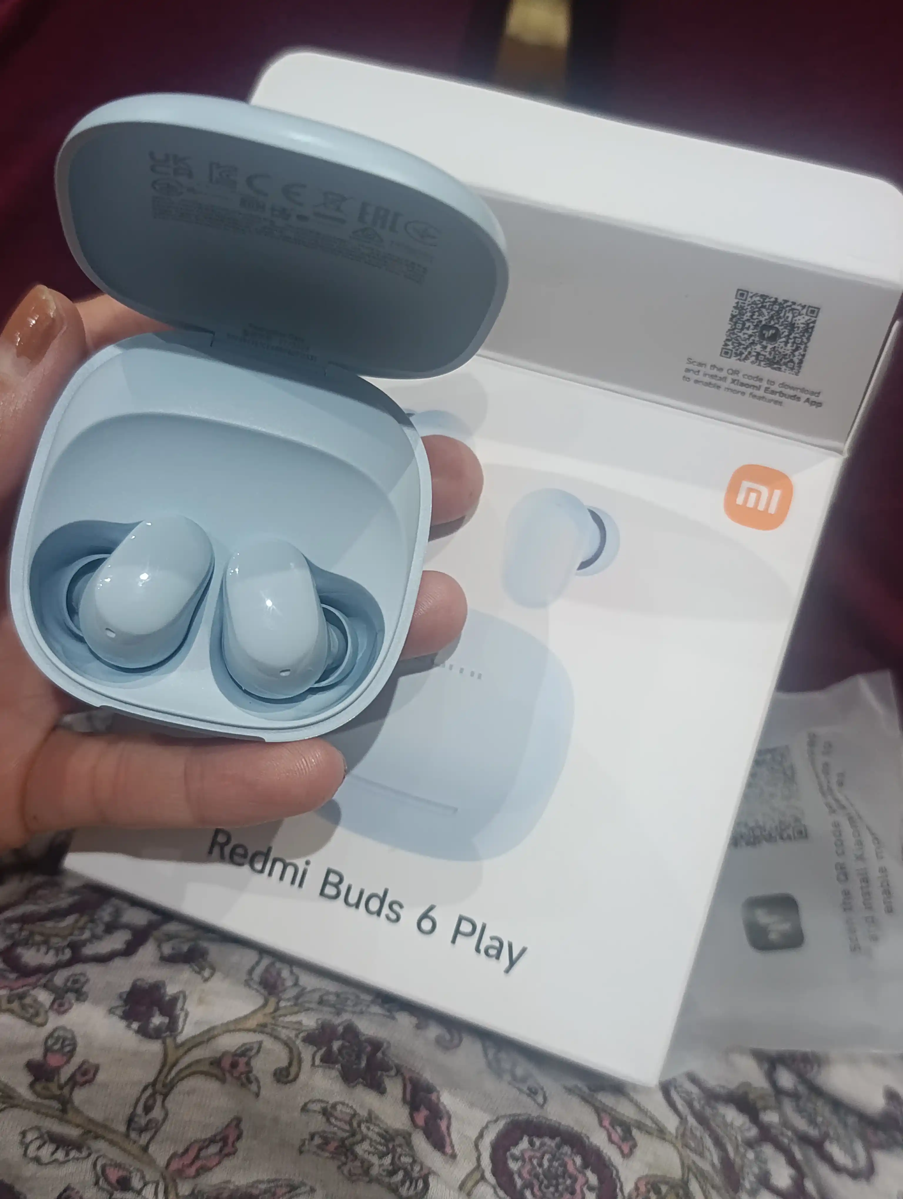 Наушники Redmi Buds 6 Play, до 36 часов непрерывного воспроизведения
