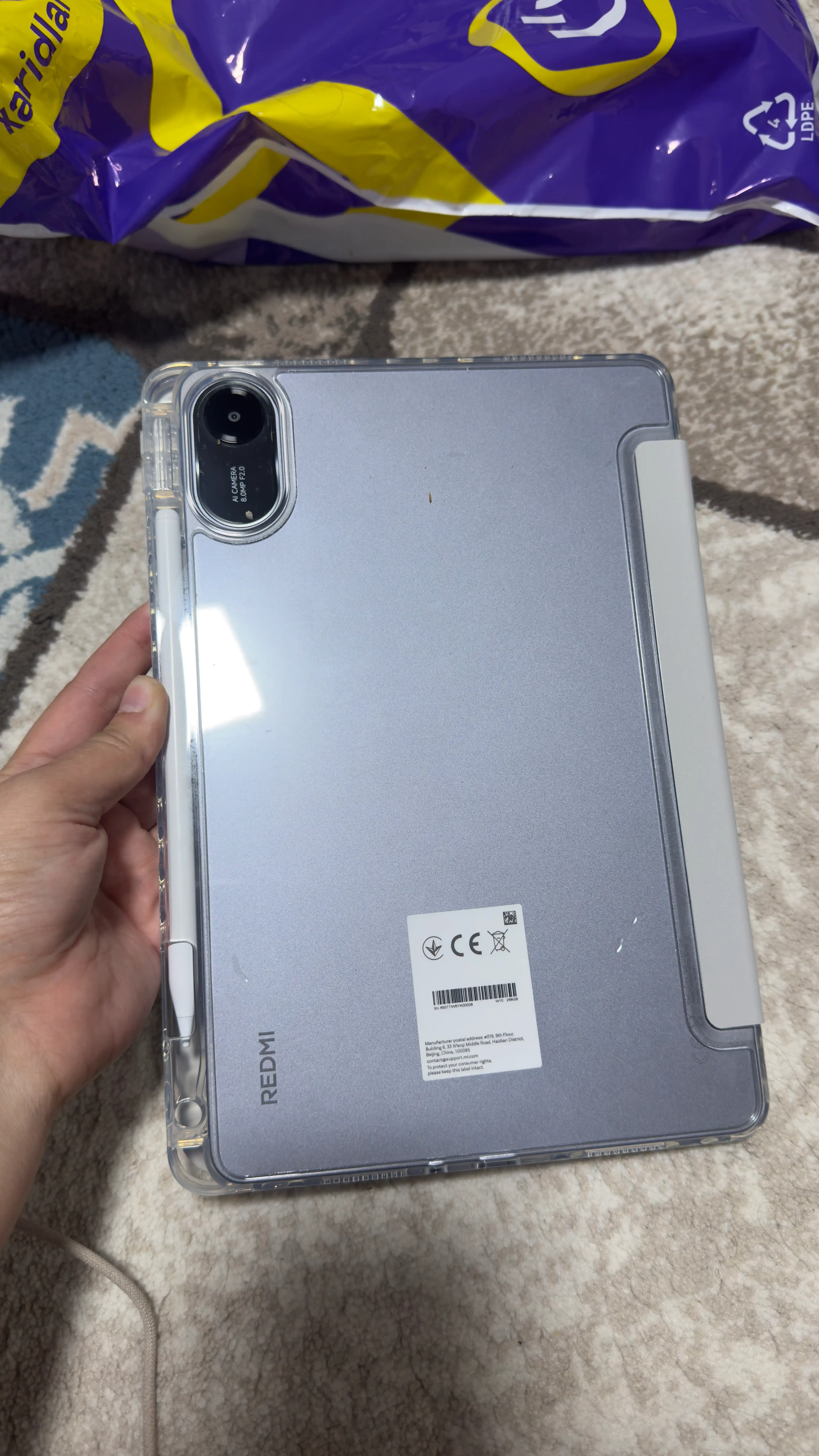 Магнитный чехол для планшетов Xiaomi и Redmi, со стилусом