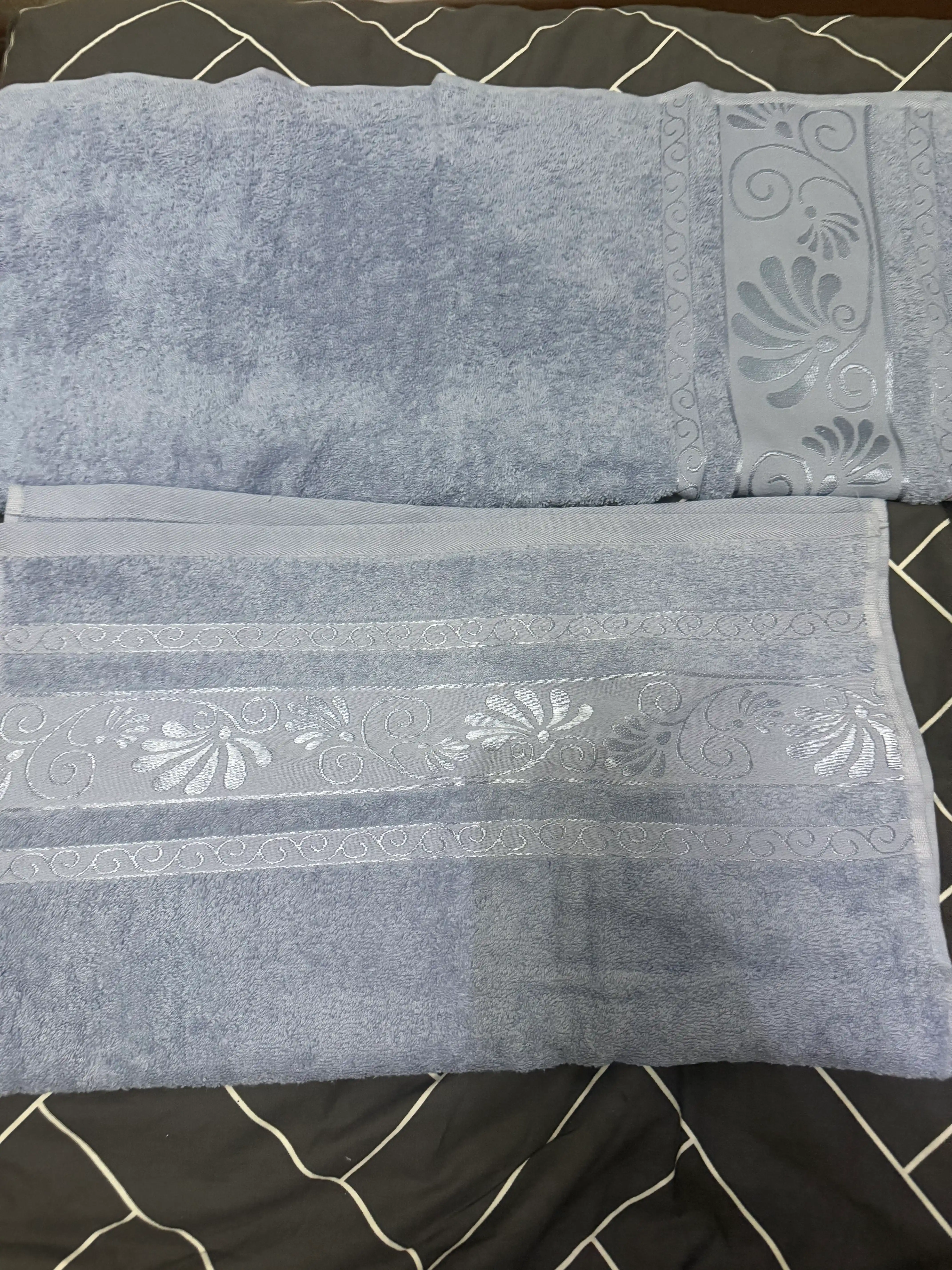 IZHAR Premium sochiqlar to‘plami, 2 dona — 100% paxta, hammom 70×140 sm va yuz 50×90 sm