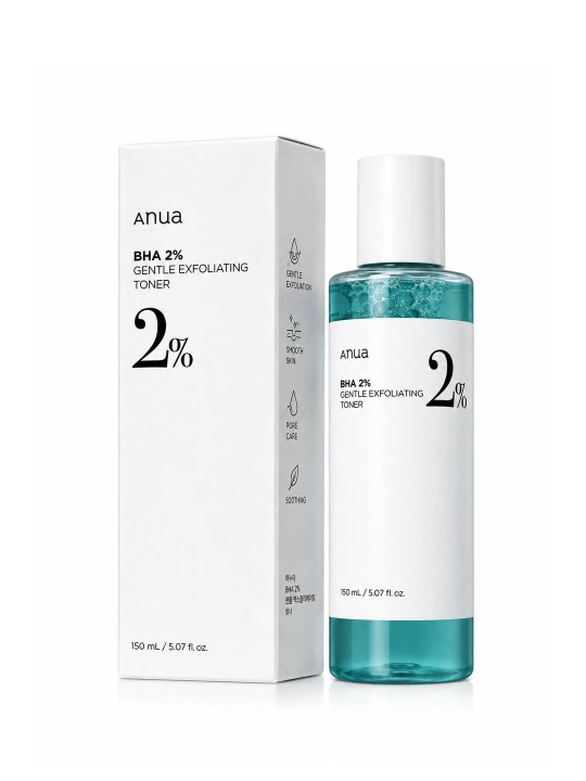 Yuz uchun Anua Heartleaf koreys toneri, tinchlantiruvchi, namlovchi, husnbuzarlarga qarshi - 