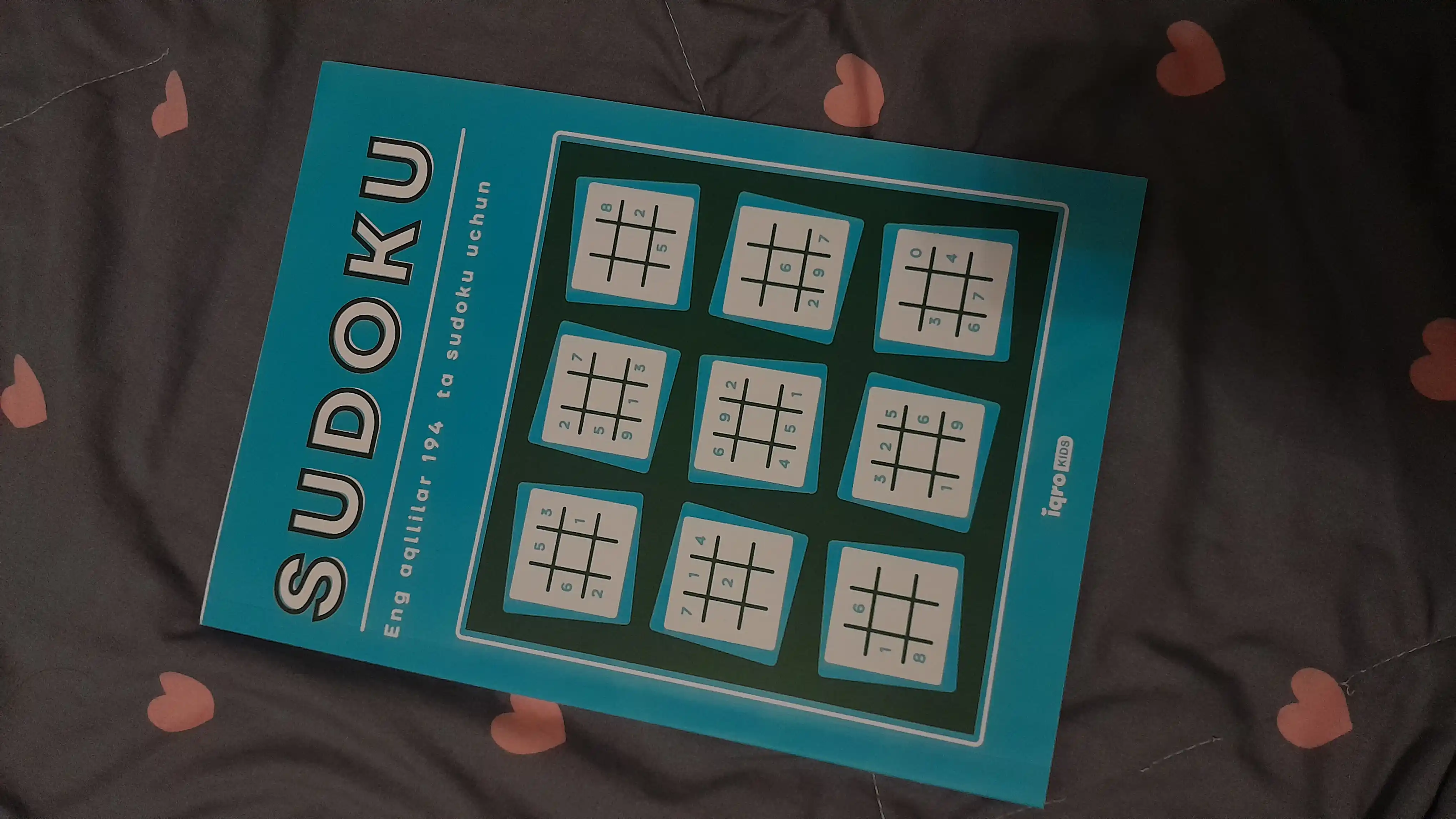 Sudoku – mantiqiy boshqotirmalar