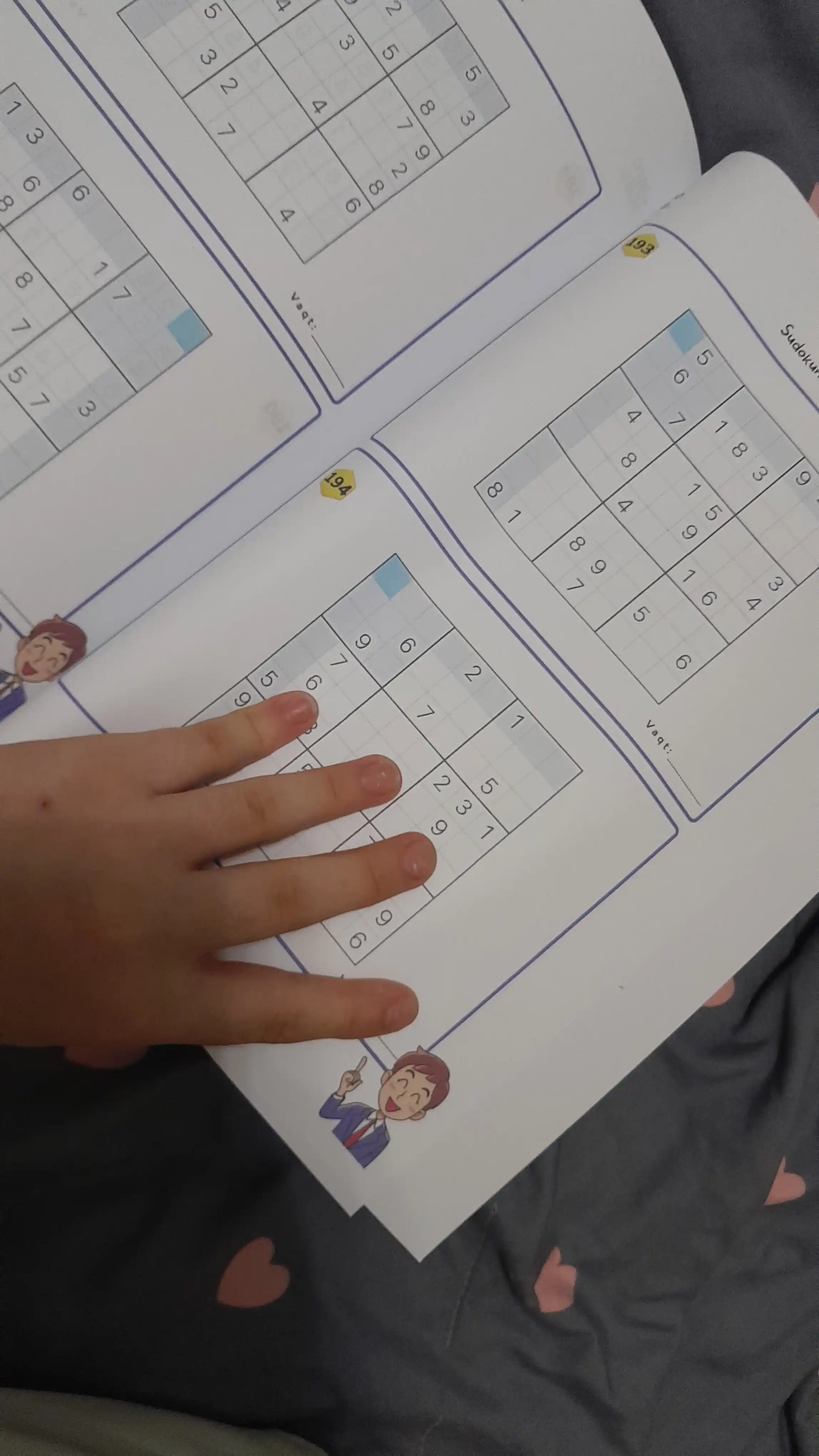 Sudoku – mantiqiy boshqotirmalar
