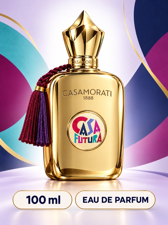 Casamorati Casa Futura Eau de Parfum,унисекс, древесно-ароматическая экспрессия, 100 мл