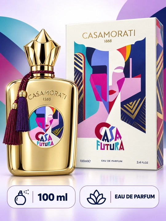 Casamorati Casa Futura Eau de Parfum,унисекс, древесно-ароматическая экспрессия, 100 мл - 