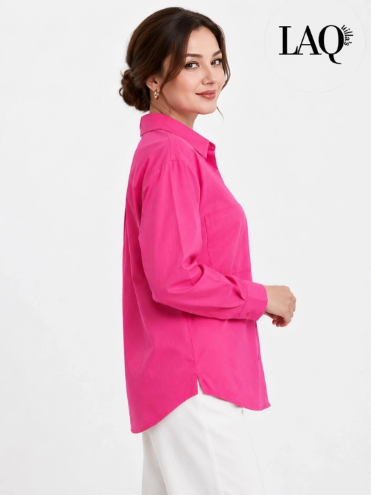 Rubashka ayollar, uzun yengli ayollar ko‘ylagi, katta o‘lchamda, XL-4XL, Turkiya