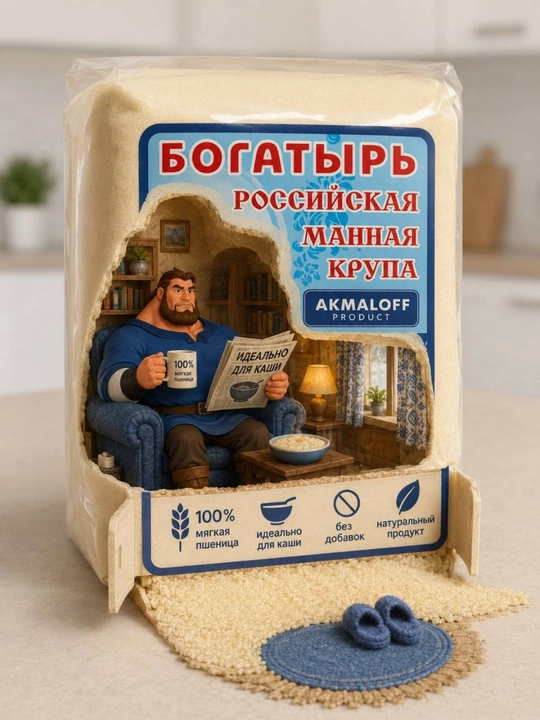 Манная крупа Богатырь 300 г