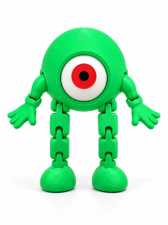 Monster Mr. One Eyed - монстр с многоцветными глазами