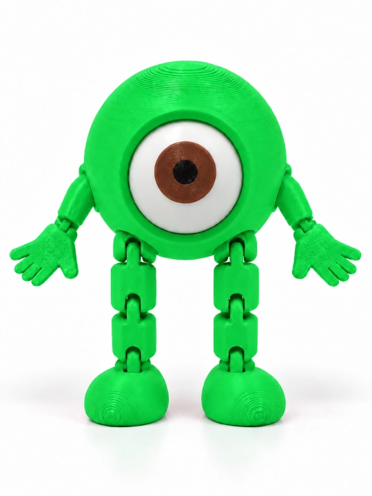 Monster Mr. One Eyed - монстр с многоцветными глазами