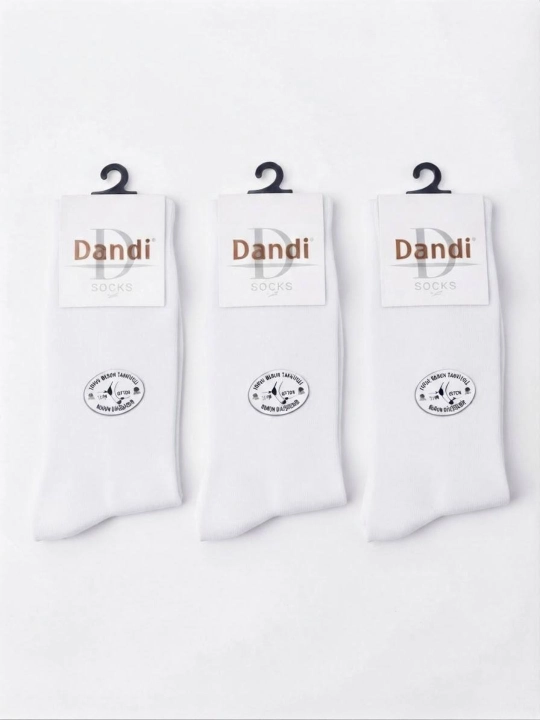 Мужские классические носки Dandi, 100% хлопок 3 шт - 