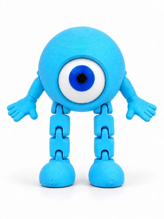 Monster Mr. One Eyed - rang-barang ko‘zli maxluq