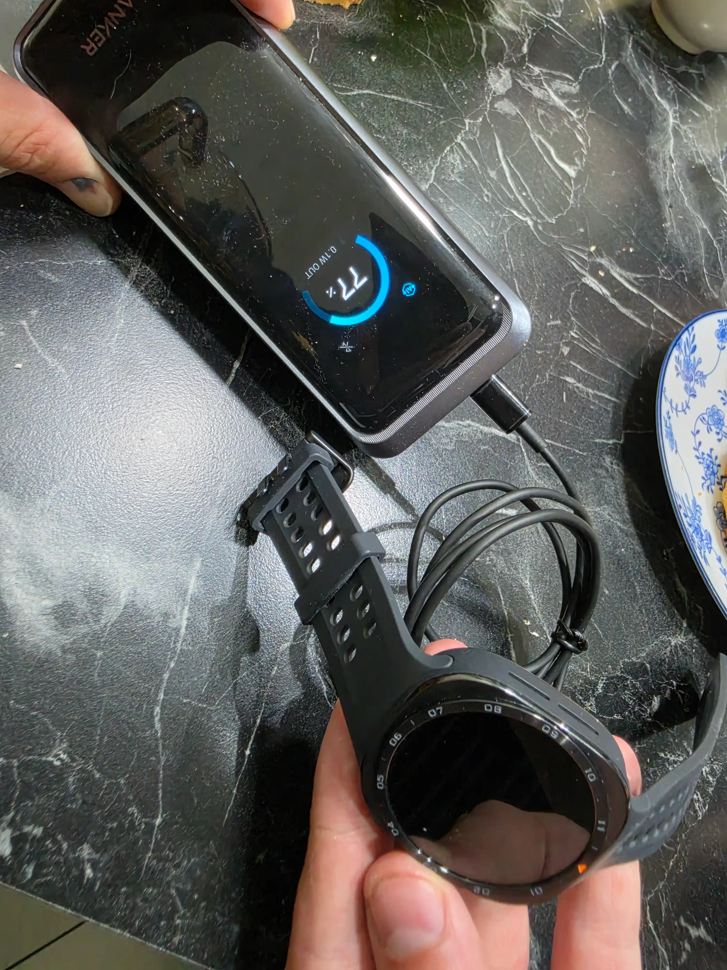 Зарядное устройство для часов Samsung Galaxy Watch  3/4/5/6/7/ Pro, Active 1/2 USB-C Ultra