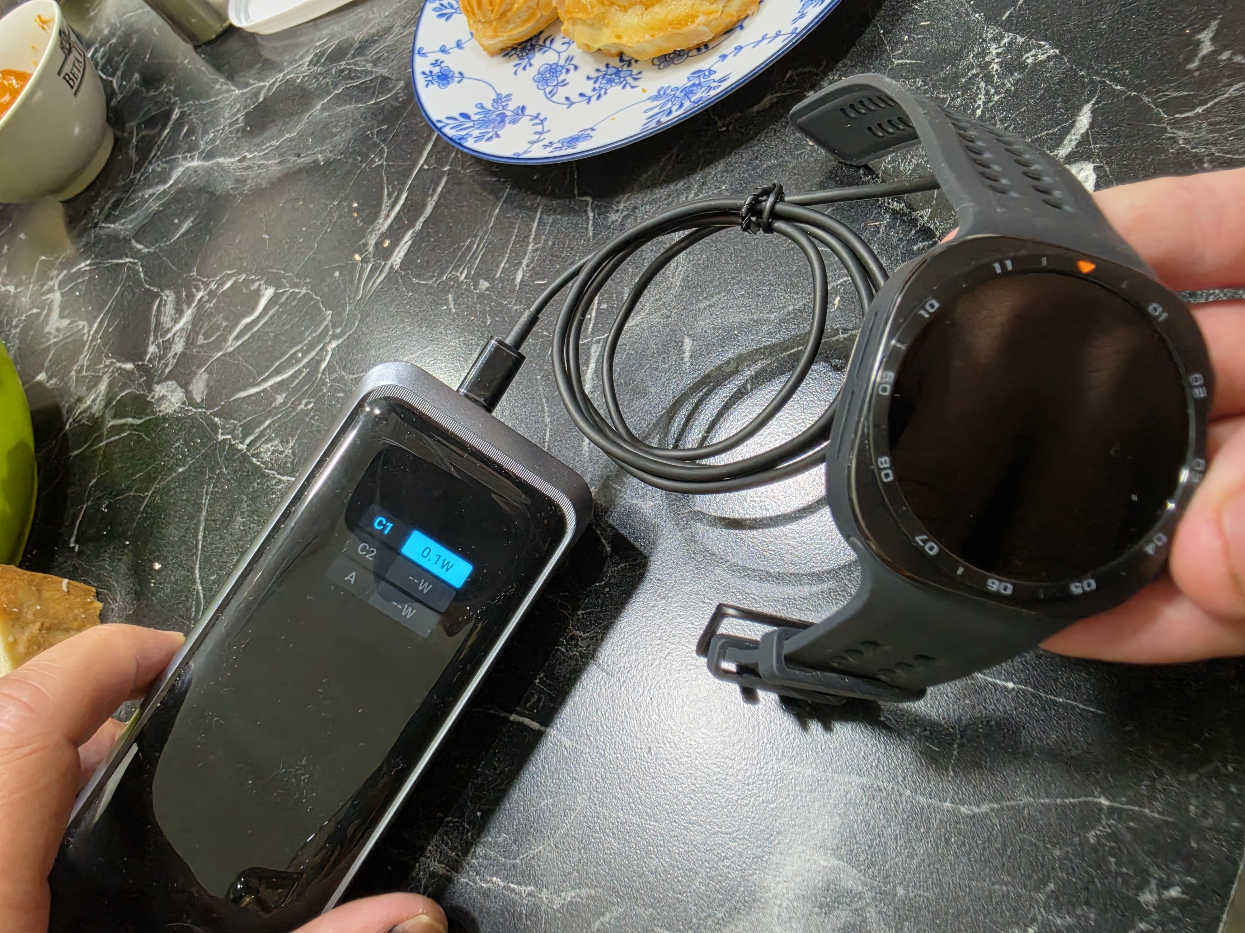 Зарядное устройство для часов Samsung Galaxy Watch  3/4/5/6/7/ Pro, Active 1/2 USB-C Ultra