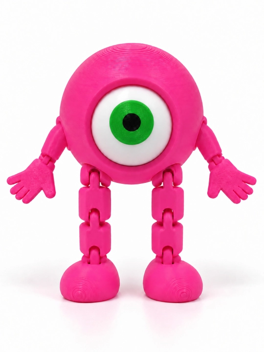Monster Mr. One Eyed - монстр с многоцветными глазами