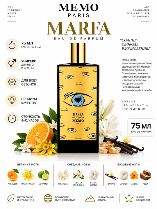 Memo Marfa 75ml - 