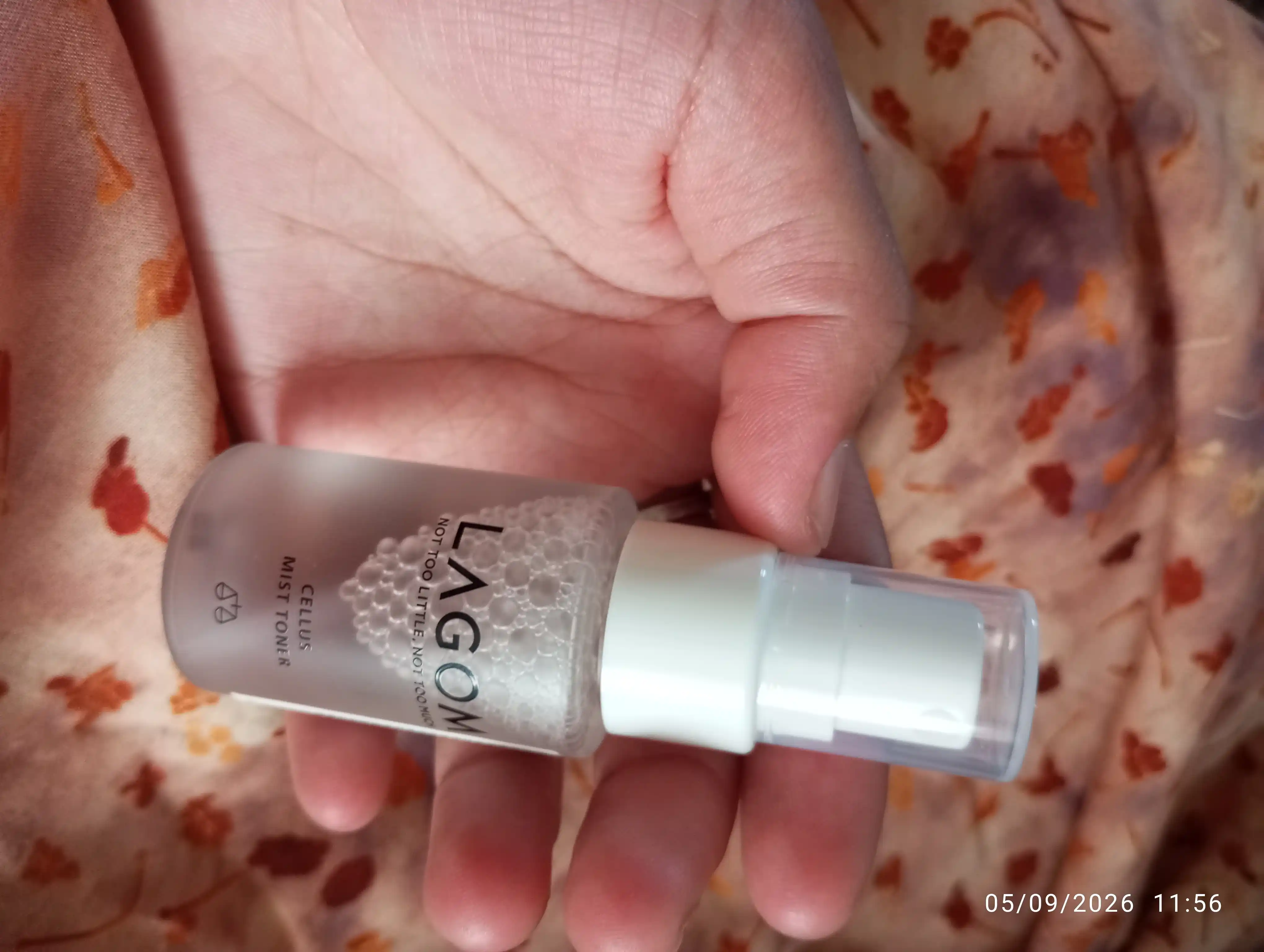 Yuz uchun namlovchi toner-mist Lagom Cellus Mist Toner yorqinlik beruvchi