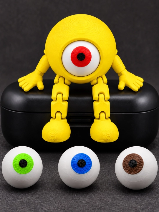 Monster Mr. One Eyed - rang-barang ko‘zli maxluq - 