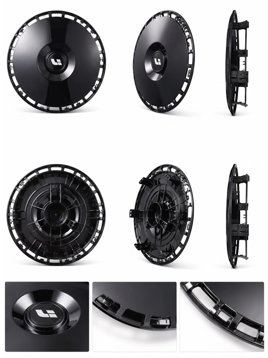 Колпаки на диски R13, R14, R15  ABS Пластик Комплект 4 Шт