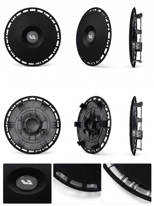 Колпаки на диски R13, R14, R15  ABS Пластик Комплект 4 Шт