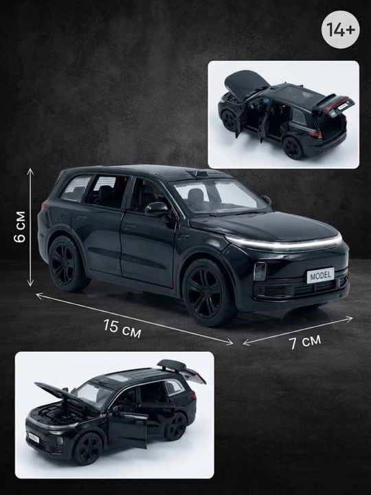 Li Auto L9 kolleksion metall o‘yinchoq mashinasi