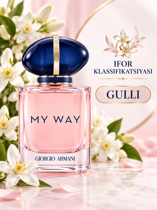 Giorgio Armani My Way Eau de Parfum, цветочный парфюм для женщин, 90 мл
