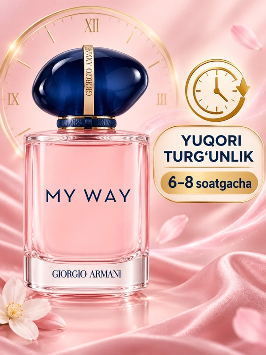 Giorgio Armani My Way Eau de Parfum, цветочный парфюм для женщин, 90 мл