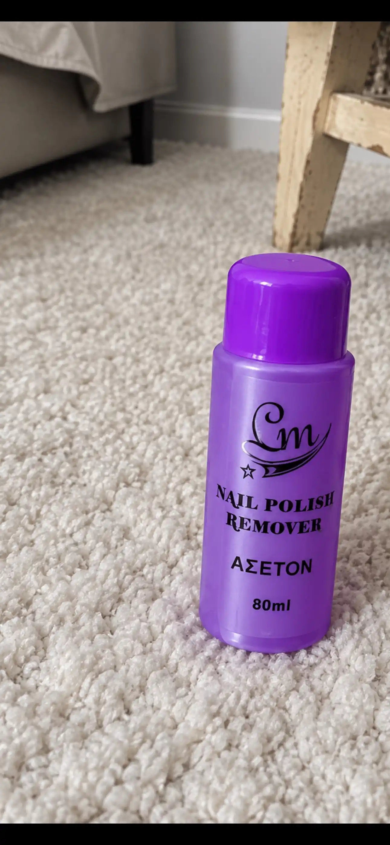 Asetonli tirnoq laklarini tozalash vositasi 80 ml