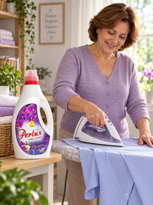 Perlux Passion parfyumli kir yumshatgich konsentrati, 1,9 l, 76 ta yuvish