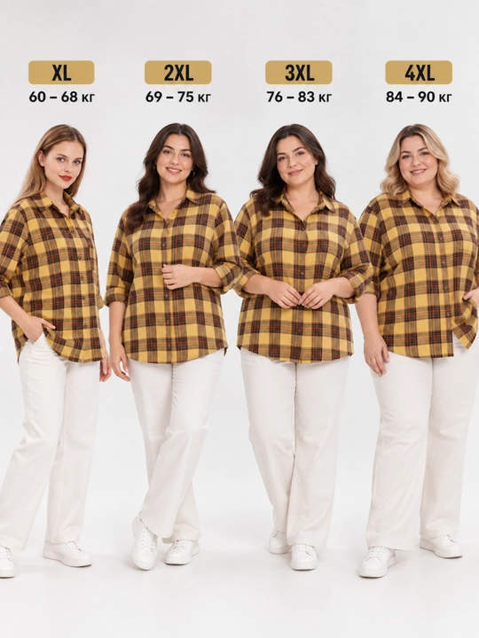 Rubashka ayollar, uzun yengli ayollar ko‘ylagi, katta o‘lchamda, XL-4XL, Turkiya