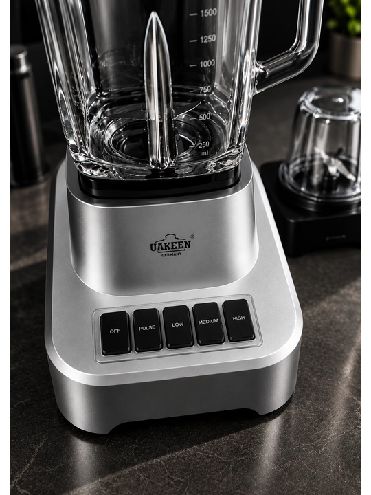UAKEEN 1200W kuchli statsionar blenderi