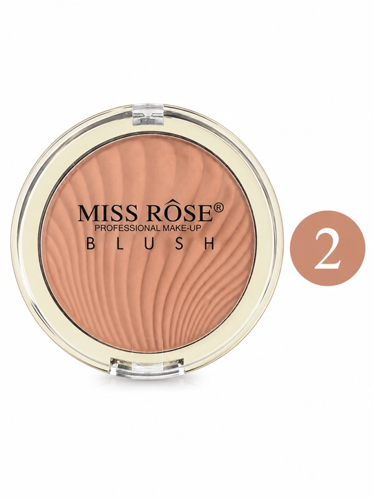 Румяна для лица Miss Rose, компактные - 
