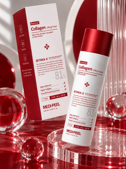 Medi-Peel Retinol Collagen Lifting Toner — омолаживающий тонер с ретинолом