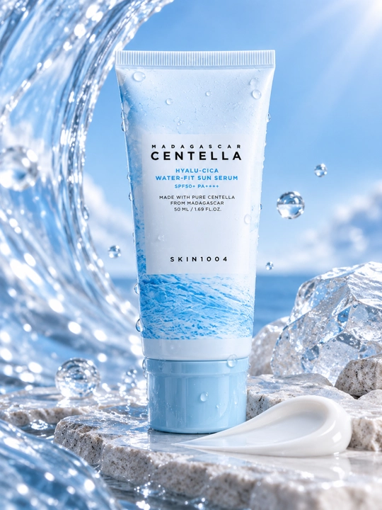 Yuz uchun Hyalu-Cica Water-Fit Skin 1004 SPF50 quyoshdan himoyalovchi kremi, 50 ml
