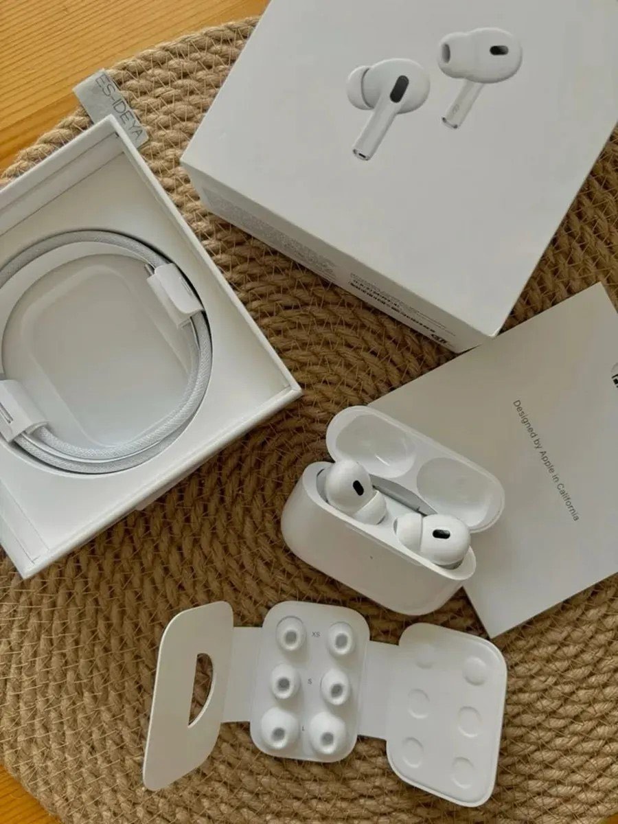 Simsiz quloqchinlar Pro 2 Premium, iPhone va Android uchun sensorli naushnik. Hello shop