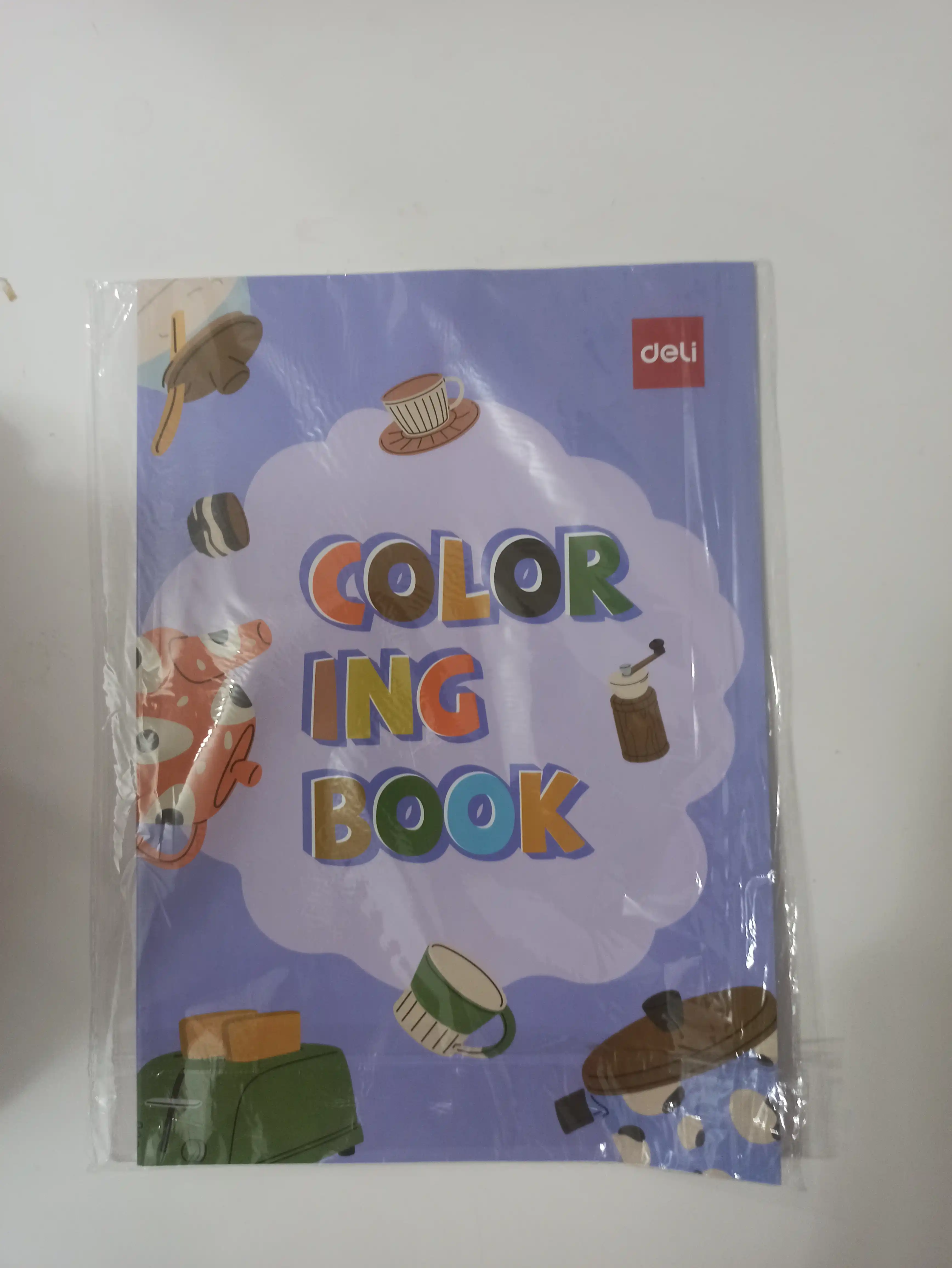 Bo‘yash kitobi Deli EN048 Living Goods Pink, 12 varaq, 120 g/m², 210 * 180 mm